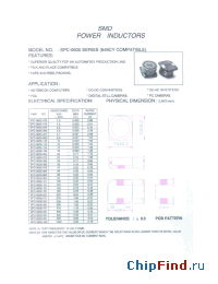 Datasheet SPC-0303-180 производства Micro Electronics